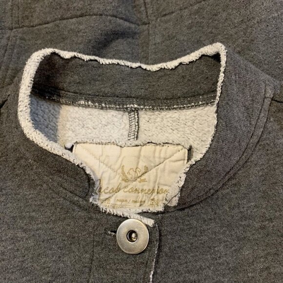 Jacob Connexion. Size S-M. Military Style. Soft Knit Jacket. Stretch. B28. - Picture 3 of 6